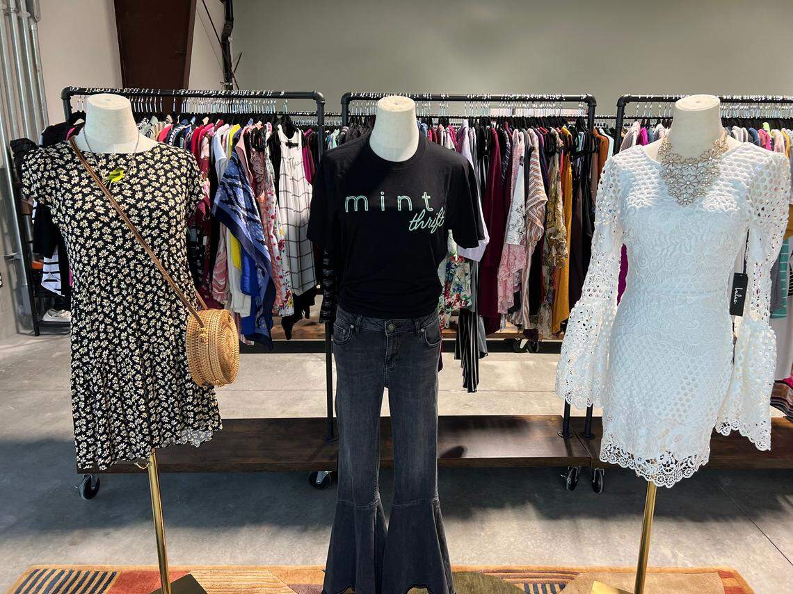 Mint Thrift, a new high-end thrift shop, has opened in northwest Fresno.