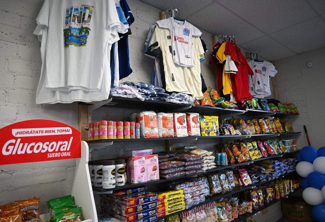 Honduran snacks are seen for sale at Felix and Beatriz Amador's new Keidy's Restaurant on Friday, July 11, 2025 in Fresno.
