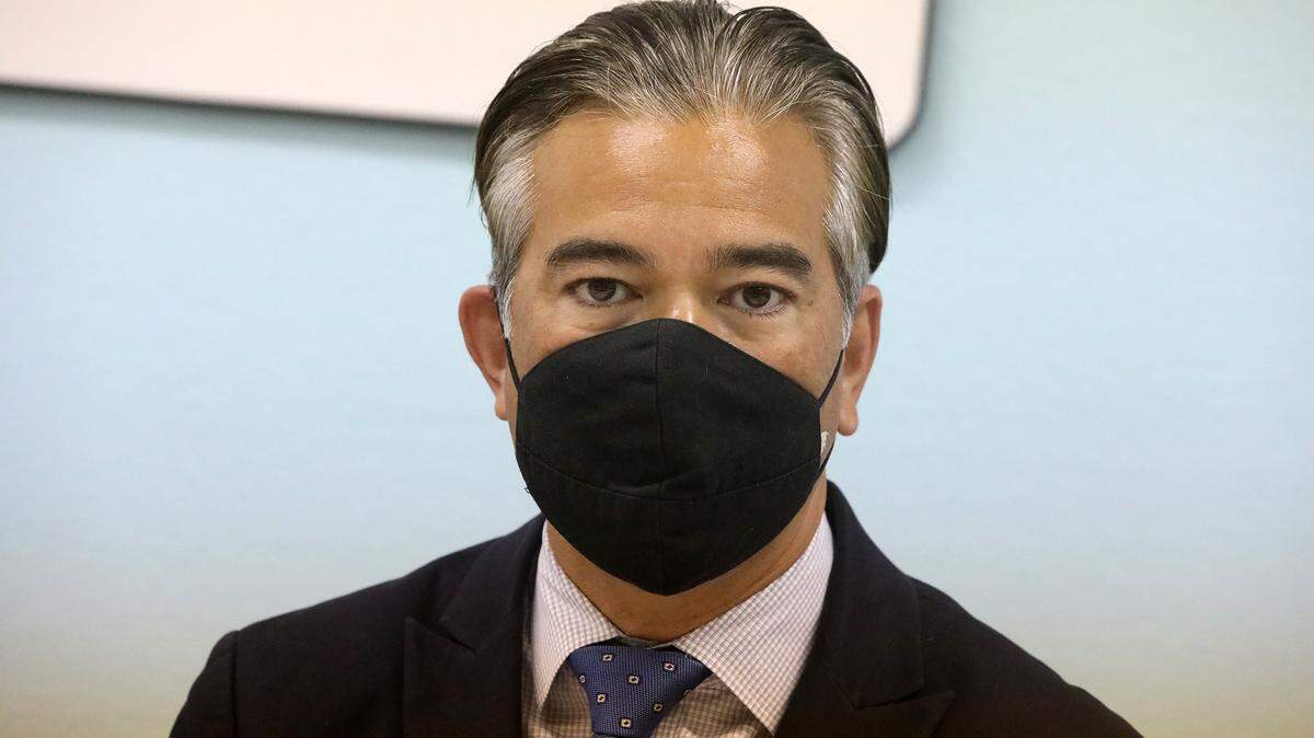 California Attorney General Rob Bonta
