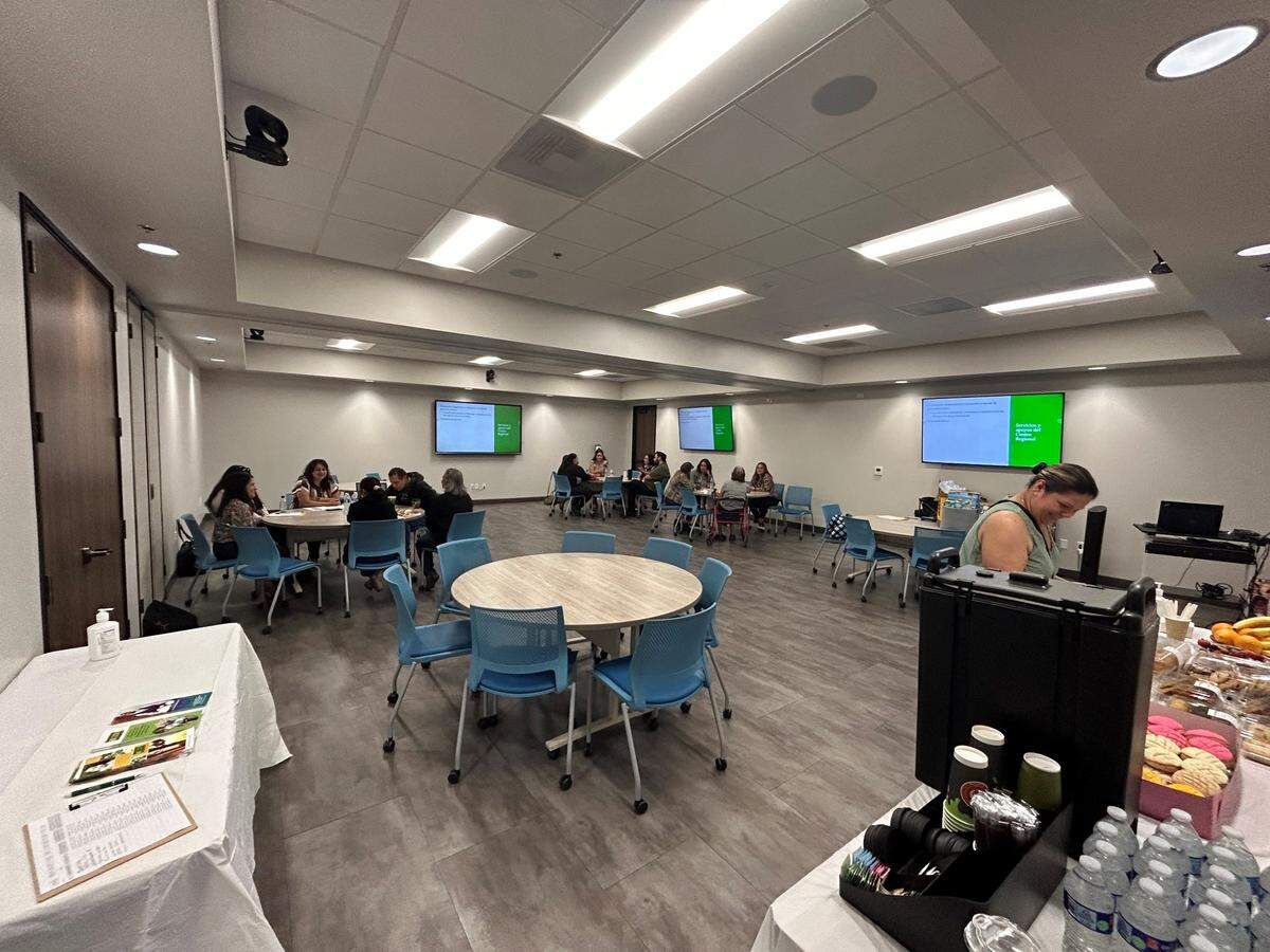 Central Valley Regional Center hosted a “Cafecito” coffee gathering in Mendota in October 2023. The center received a state grant to launch a mobile “center on wheels” as part of an effort to reach more individuals with disabilities in rural Valley communities.