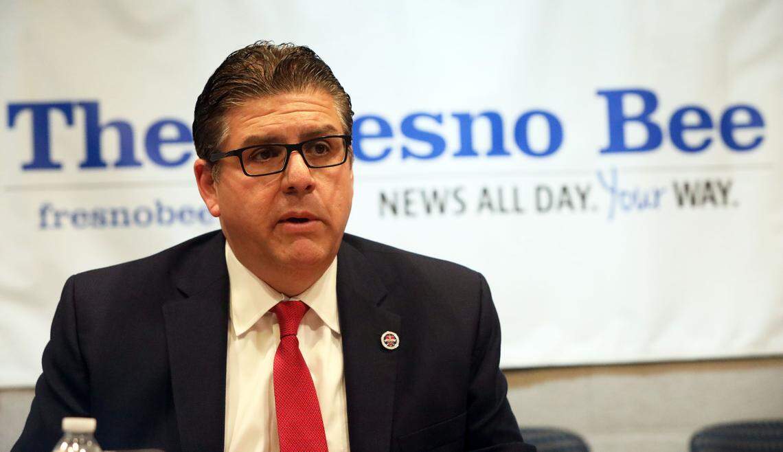 Dr. Joseph I. Castro wants more state funds so that Fresno State can accept more students.