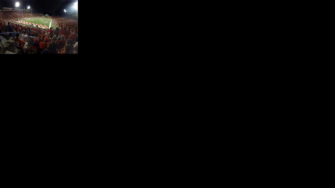 Fans pack Bulldog Stadium for the 2014 opener against Nebraska – Fresno State’s most recent home sellout.