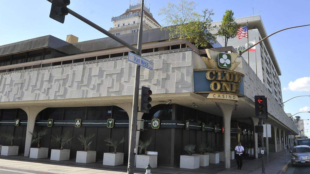 The Club One Casino in downtown Fresno wants to relocate its card room to Granite Park, which is in east-central Fresno.