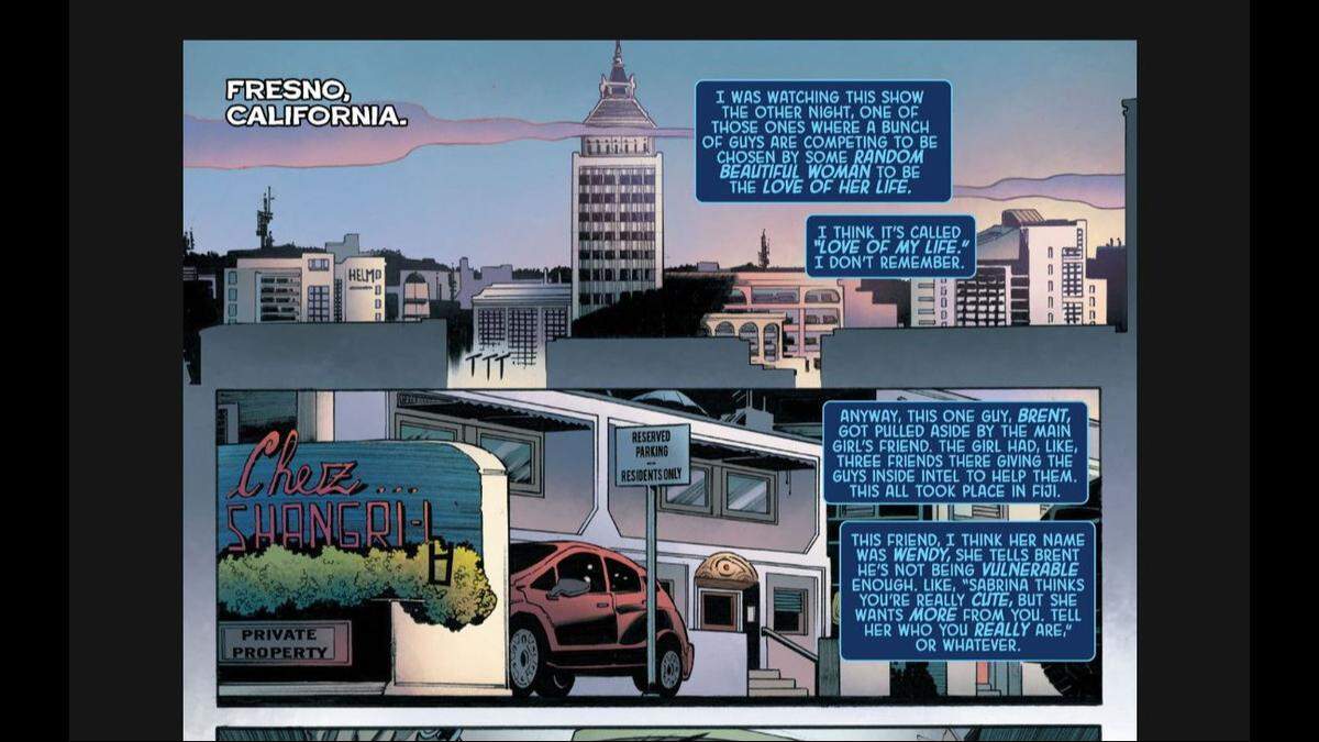 The Fresno skyline was featured in the “Thanos No. 1” Marvel Comics book released Wednesday, Nov. 8, 2023, in which the city is the target of villain Thanos.