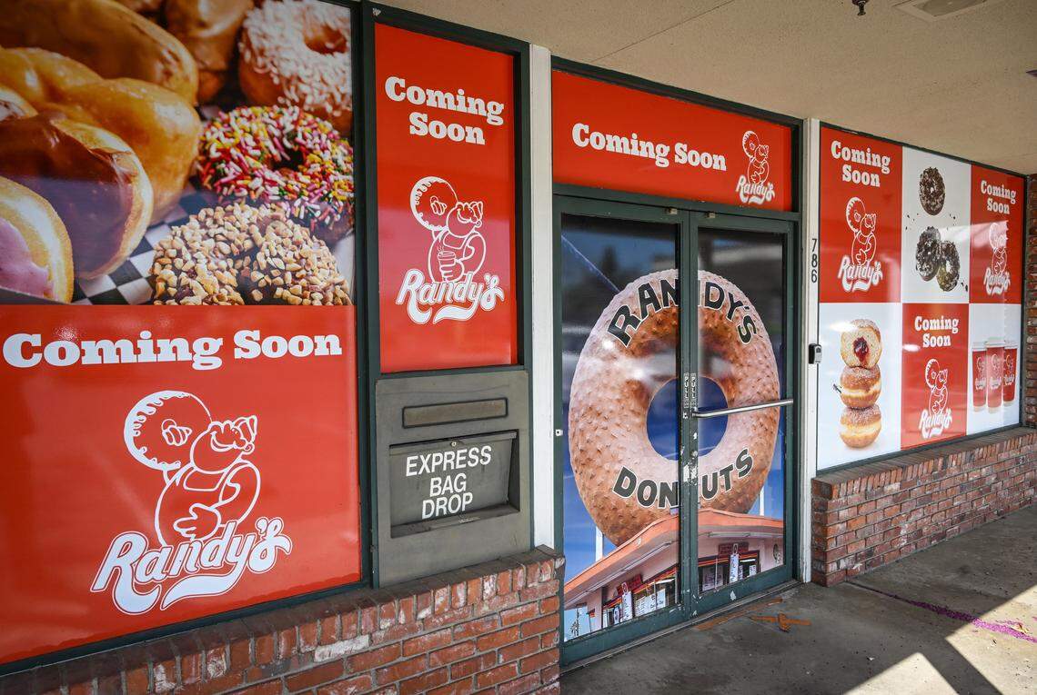 Randy's Donuts plans to open a location just a couple of doors down from locally owned Lodei Bakery & Cafe on the northeast corner of Palm and Bullard in Fresno. The owners aren't concerned though. They think it might even bring them more business.
