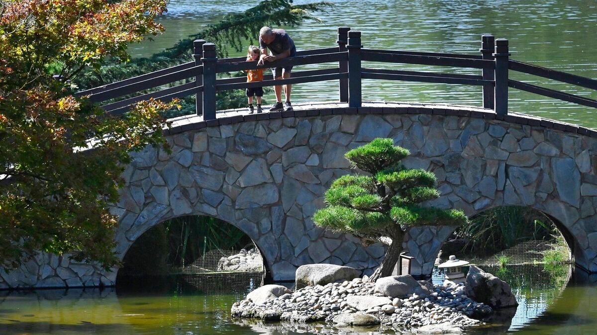 Shinzen Garden, a hidden gem in Woodward Park in Fresno, CA