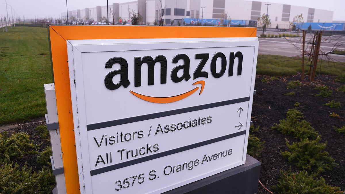 The Amazon fulfillment center, shown Tuesday, Jan. 7, 2019 along S. Orange Avenue in Fresno.