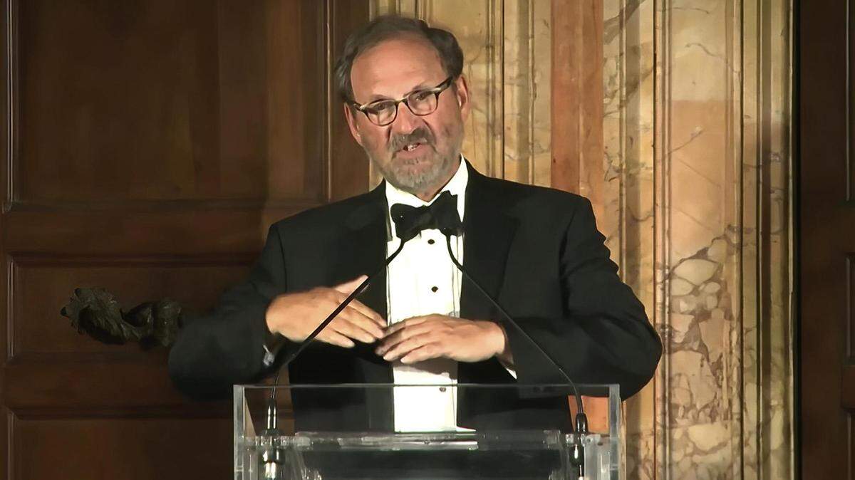 U.S. Supreme Court Justice Samuel Alito speaks during the Religious Liberty Summit held recently in Rome.