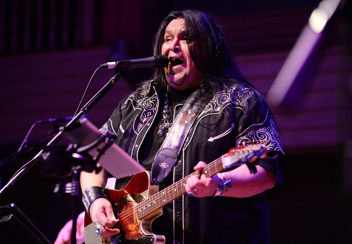 Rudy Parris performs his first show as featured artist with the Buckaroos at the Buck Owen’s Crystal Palace in Bakersfield on Friday, March 1, 2019