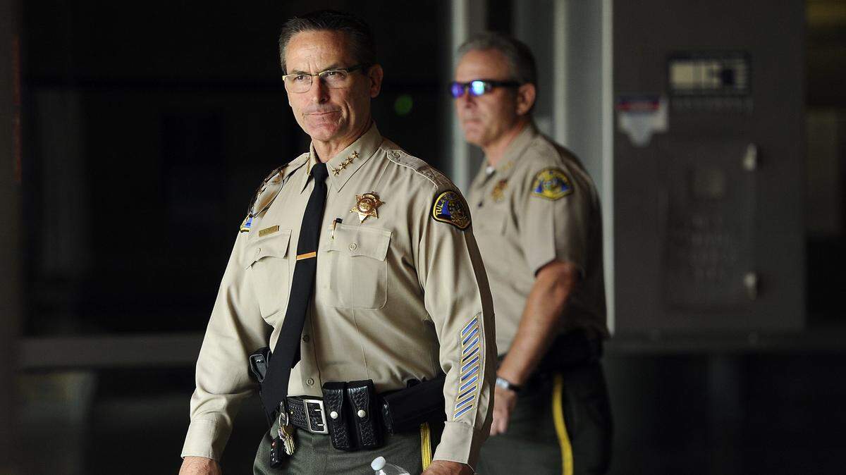 Tulare County Sheriff Mike Boudreaux