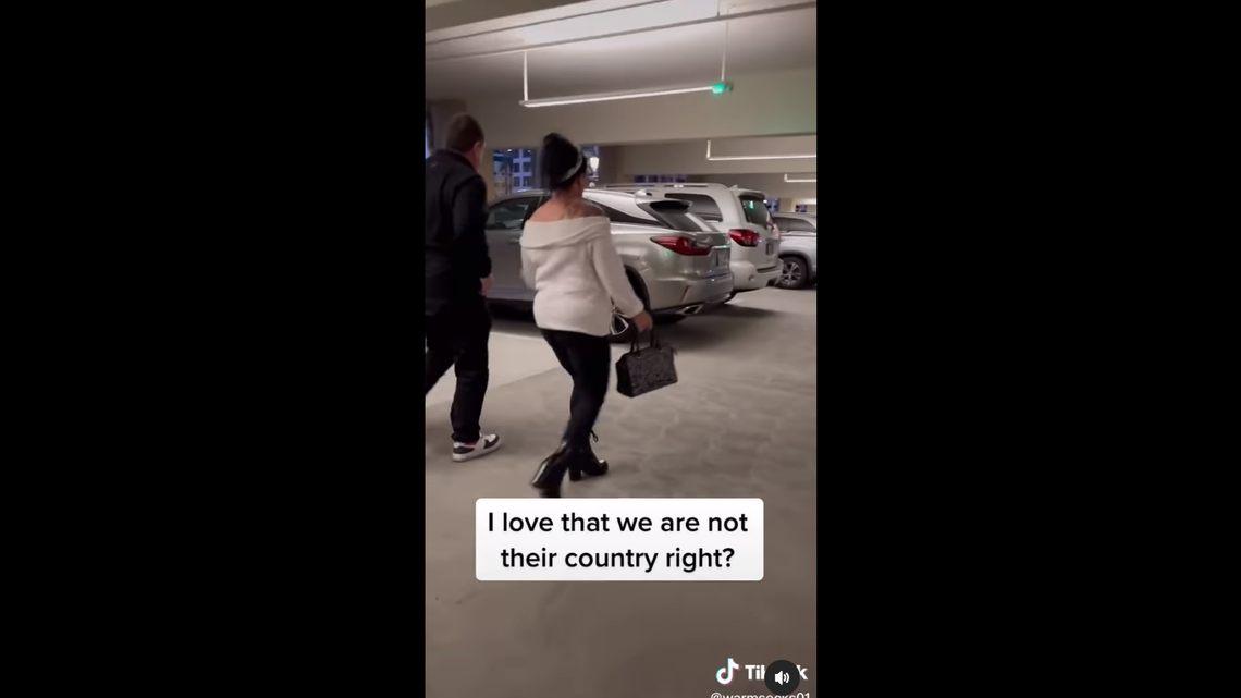 A Linfield Christian teacher was caught on camera making racist comments about an Asian couple who were shopping at Newport Beach, California, according to a TikTok video posted by the couple. The teacher was then fired and her husband was put on leave.