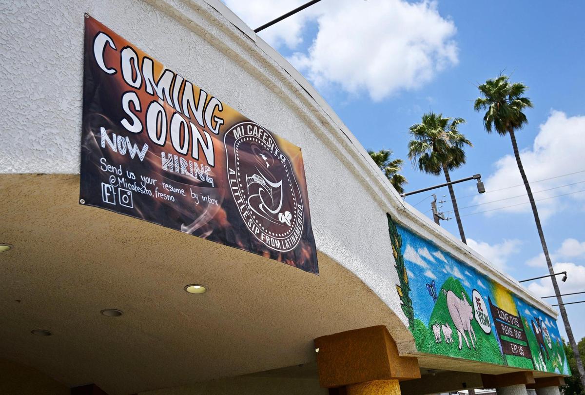 The former vegan restaurant Loving Hut will soon become Mi Cafesito, a coffee shop specializing in Latin American coffee, located along Van Ness Avenue near Fresno City College. Photographed Thursday, June 8, 2023 in Fresno.