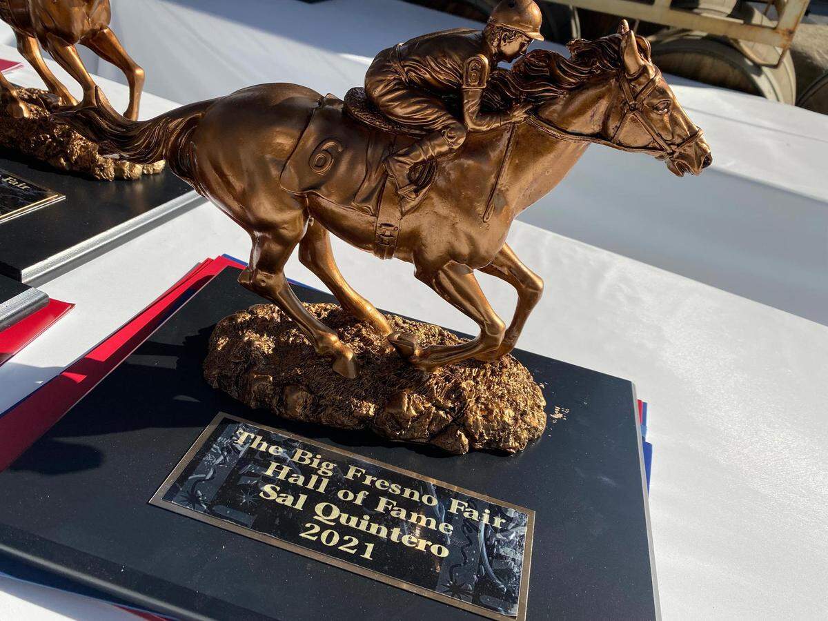 Fresno County Supervisor Sal Quintero was inducted into the Big Fresno Fair’s Hall of Fame on Oct. 6, 2021.
