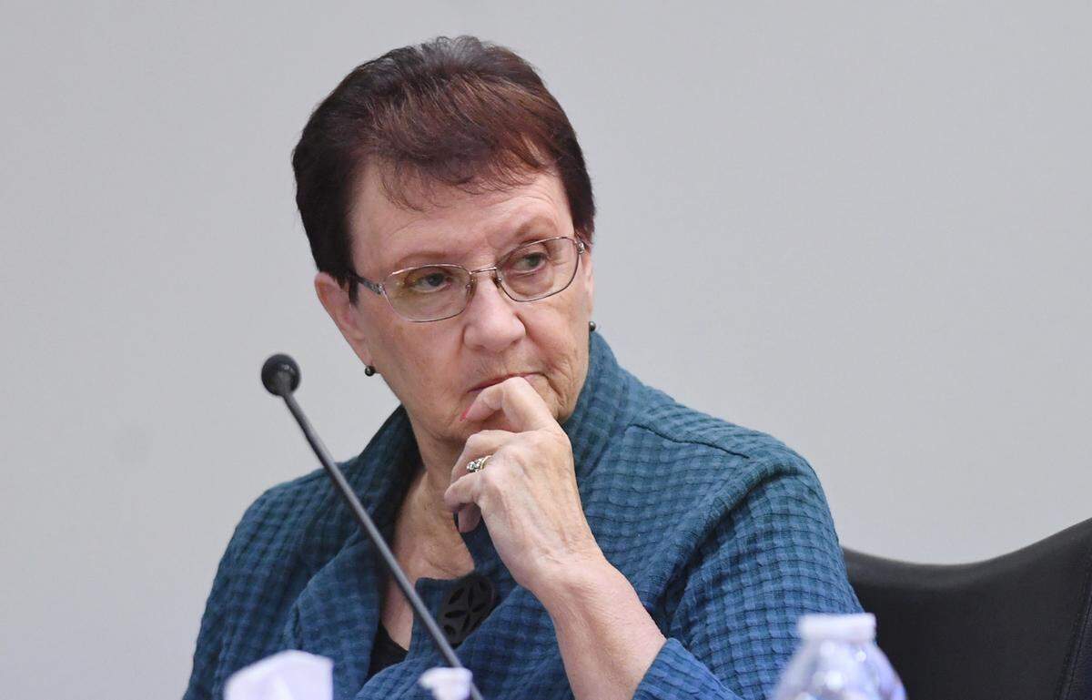 Clovis Unified school board member Betsy Sandoval, photographed Wednesday evening, May 4, 2022 in Clovis.