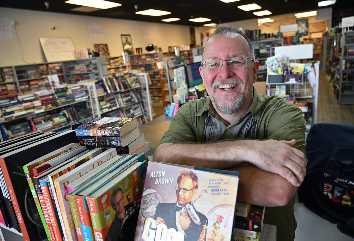 L. Scott Brown is the owner of the Book Nook, a used book store branded as a non-essential business during the pandemic.