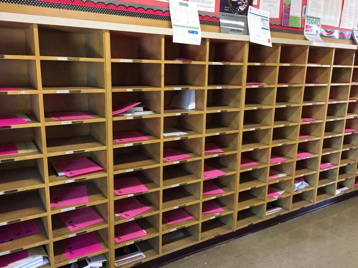 A photo provided by Christopher De La Cerda showing FTA mailers in mailboxes.