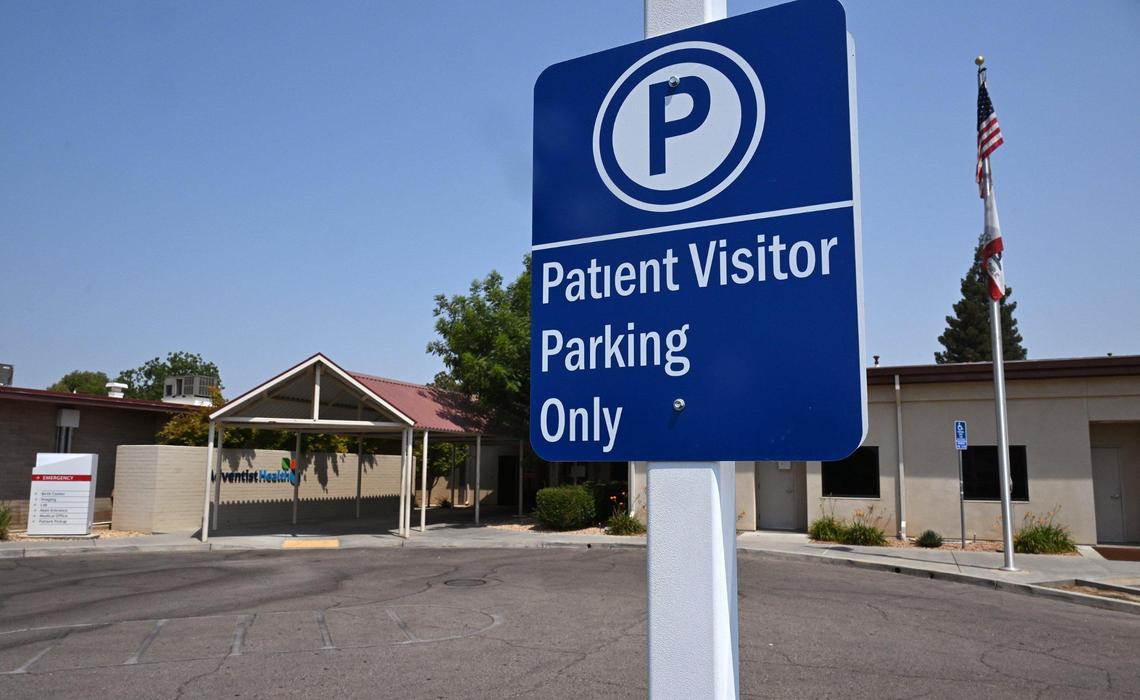 Adventist Health Reedley hospital is seen Monday, July 14, 2025 in Reedley. The hospital is on the list of rural hospitals that could be endangered by funding cuts due to the ‘Big, Beautiful Bill.”