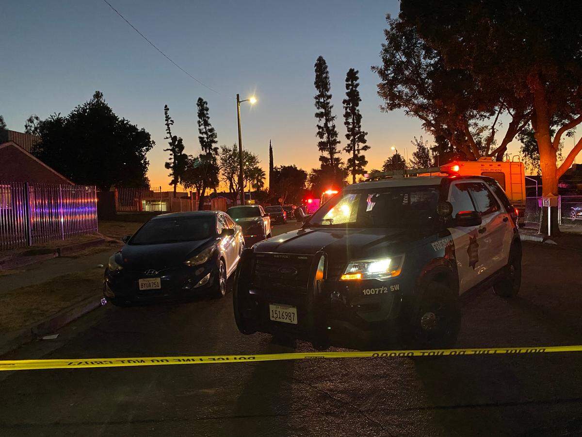 A man was found dead in an accidental death at First Street and Madison Avenue in Fresno, California on Monday, Sept. 9, 2024.