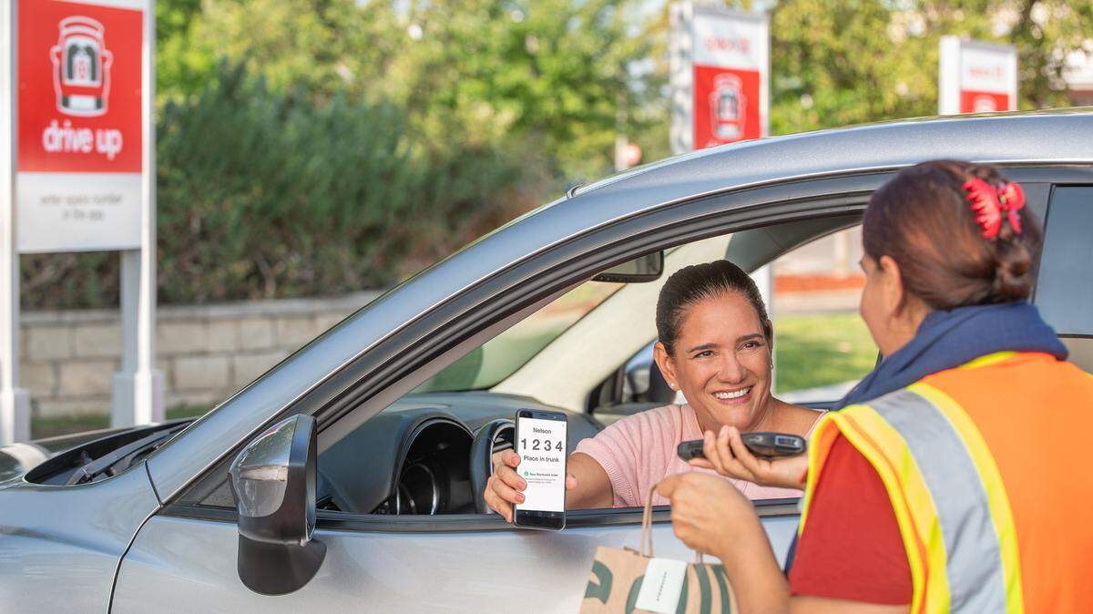 Starbucks and Target are rolling out a new feature where shoppers can add a Starbucks drink to a Target drive-up ordering, getting both without leaving their car.
