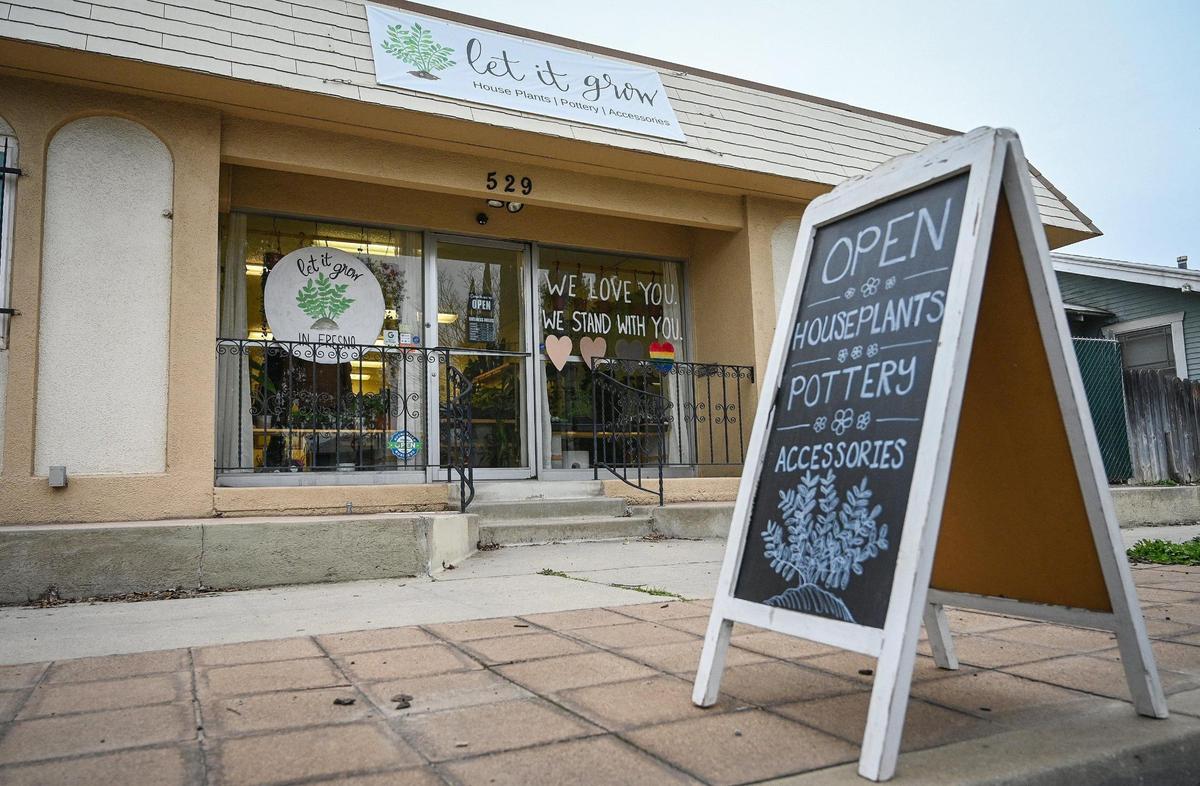 Let It Grow in Fresno started as a plant store that has welcomed other very small businesses under its roof, including Good Fill and The Book Bus Fresno.