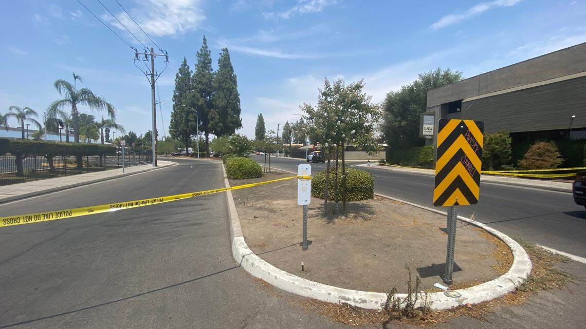 A man was stabbed in Fresno, California on Friday, July 12, 2024.