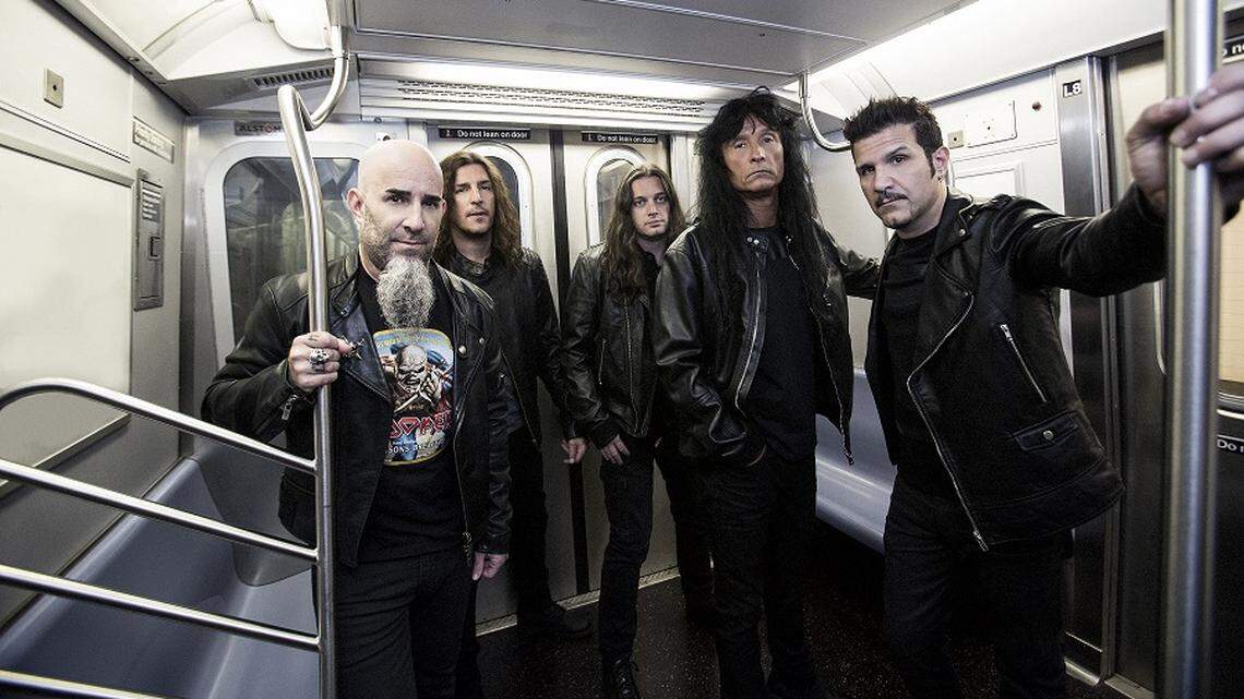 Thrash meta l band Anthrax performs at the Big Fresno Fair Oct. 6, 2021.