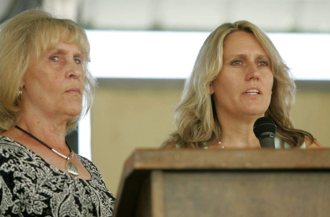 The wife and daughter of Sgt. F.C. Loy Wendell Pierce, who was the last Fresno County serviceman to die in action in Vietnam, attended a 2008 rededication of Rojas-Pierce Park in Mendota.