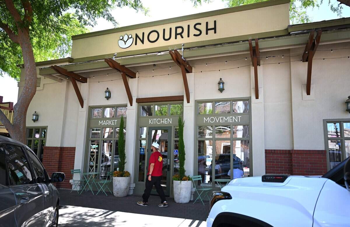 Nourish, a collective of vendors united under a single lifestyle pledge offering food, drinks and a healthy lifestyle, has opened along Pollasky Street in Old Town Clovis. Photographed Wednesday, June 10, 2026 in Clovis.