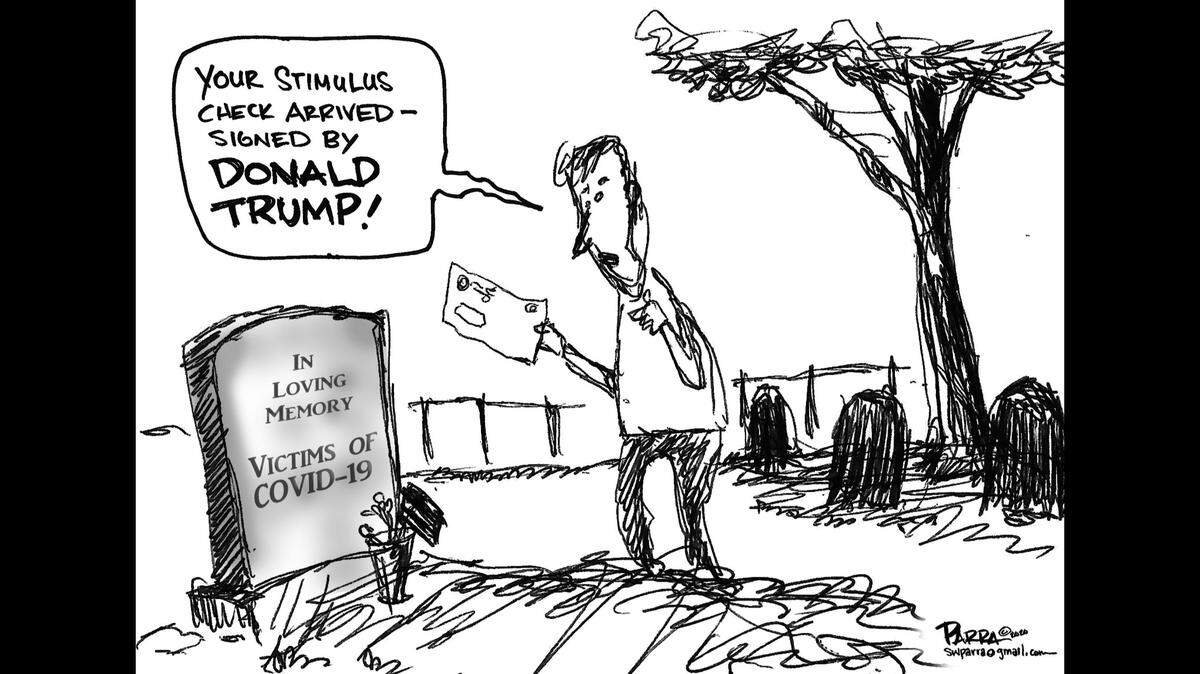 Stimulus checks.