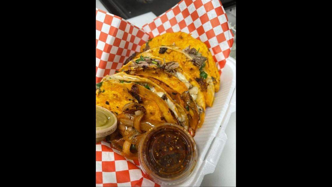 Tacos like these from Cocula’s Taqueria were winners at the 11th Taco Truck Throwdown in downtown Fresno.