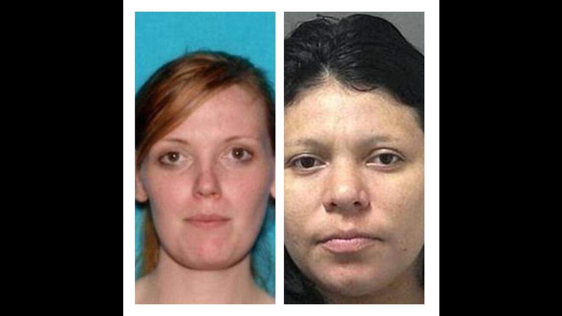 Chelsea Becker, left, and Adora Perez are defendants in two Kings County murder cases involving stillbirths. Both women used drugs during their pregnancies.