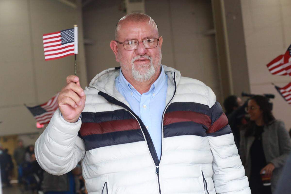 Marco Antonio Álvarez, who is originally from Michoacán, México and lives in Bakersfield, was one of the 99 valley residents from 23 countries who took Oath of Allegiance during a special public naturalization ceremony on Dec. 30 at the Fresno Fairgrounds during the Hmong Cultural New Year Festival.