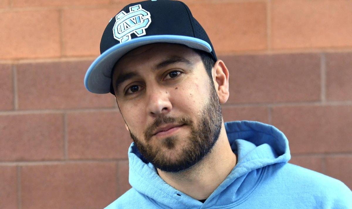 Clovis North head boys soccer coach Cameron Shahrokhi is the Bee’s Boys Soccer Coach of the Year. Photographed Tuesday, March 28, 2023 in Fresno.