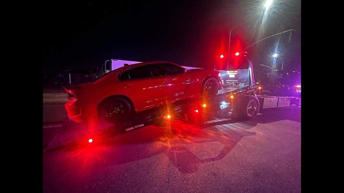 Fresno police issued more than 150 tickets and impounded dozens of cars after a sideshow on Sunday, April 9, 2023, police said.