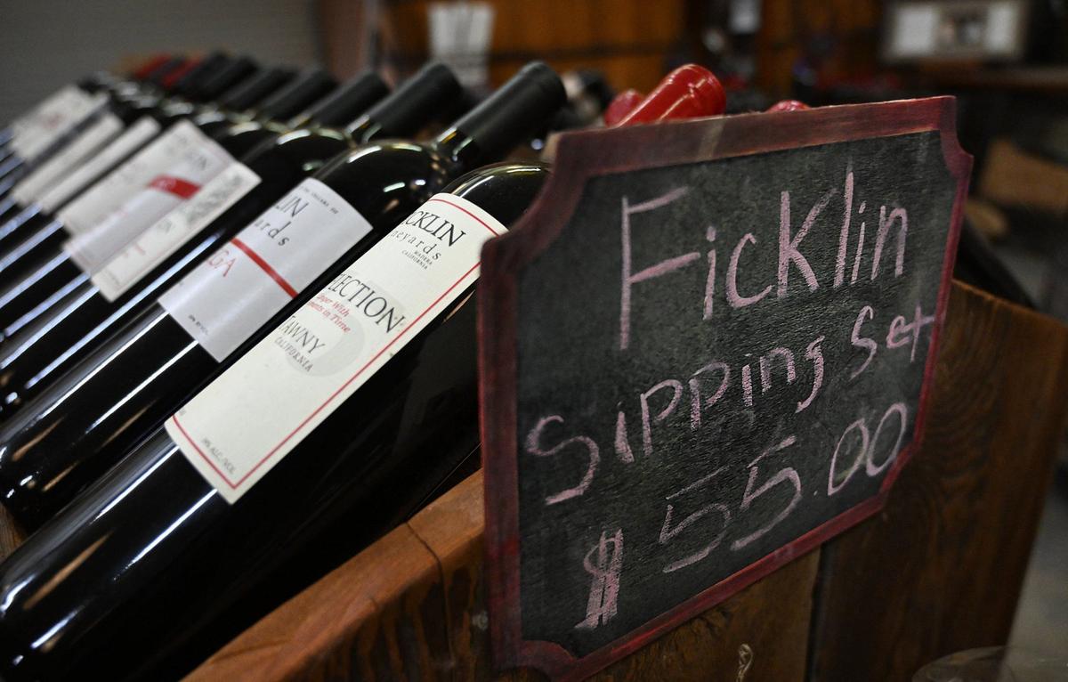Peter Ficklin produces over 50 varieties of port wine at his Ficklin Vineyard which is part of the Madera Wine Trail. Photographed Wednesday, Aug. 21, 2024 near Madera, CA.