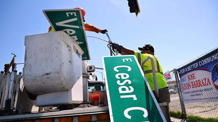 For 10-mile stretch of Fresno roads, old is new again after latest name change