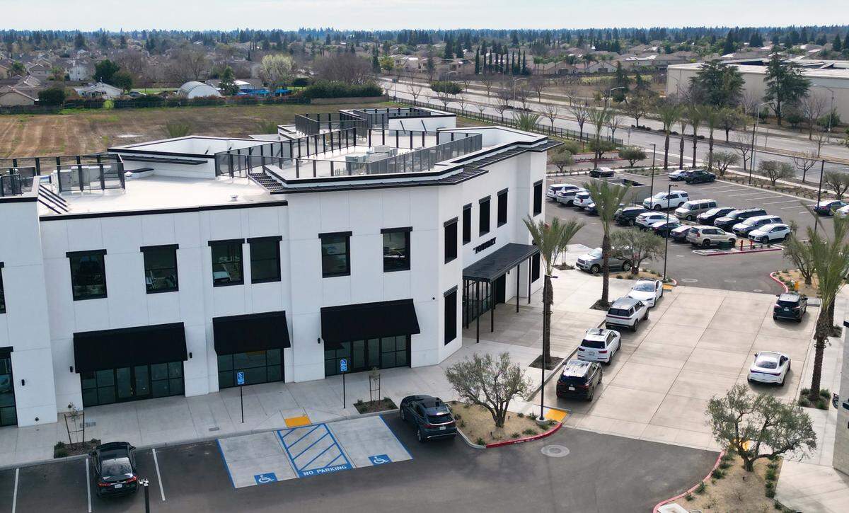 Drybar will be opening a blowouts-only studio in one of the suites at The Avenue at Heritage Grove soon. Photographed Tuesday, Feb. 24, 2026 in Clovis.