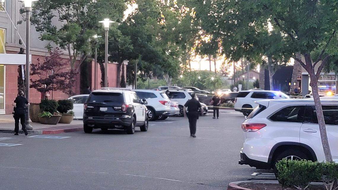 A shooting occurred Thursday evening at a parking lot outside of Macy’s in the River Park shopping center in northeast Fresno. The Fresno County Sheriff’s Department confirmed that the suspect(s) fled the scene and went inside the Save Mart grocery store off First and Nees avenues.