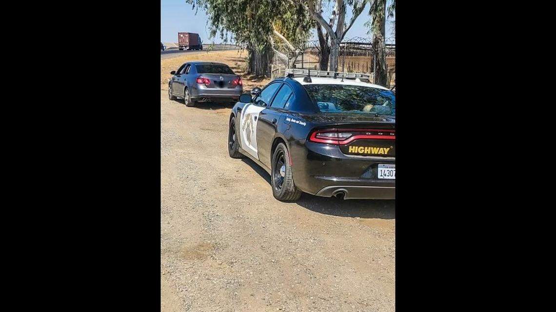 The California Highway Patrol arrested an Alameda Sheriff’s Office deputy accused of a double homicide on Wednesday, Sept. 7, 2022, near Coalinga, according to authorities.
