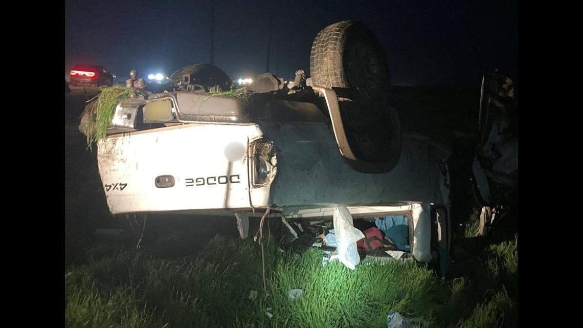 A nearly head-on collision in Madera County ended in the death of the driver of a Dodge Dakota on Tuesday, Dec. 23, 2025, the California Highway Patrol said.