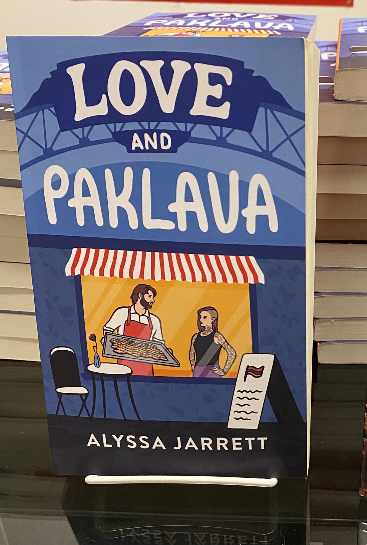 “Love and Paklava” was published in Spring 2025 by Fresno-area author Alyssa Jarrett.