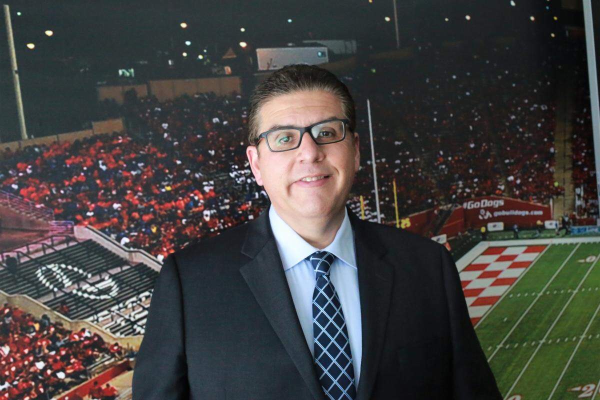 CSU Chancellor Dr. Joseph I. Castro return to Fresno State to confer the degrees of the Classes of 2020 and 2021 at the university’s 109th/110th Commencement on May 15, 2021 after the COVID-19 pandemic cancelled the 2020 in-person ceremonies.