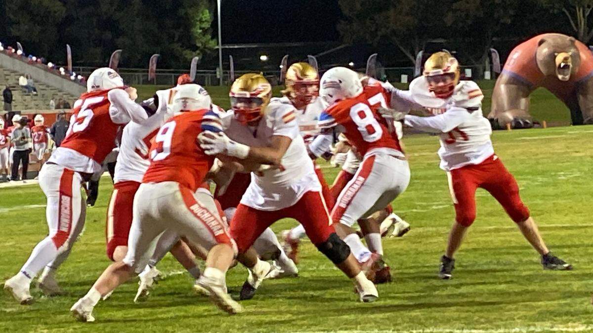 Buchanan played Centennial in a Division I-A Central Section playoff game on Thursday, Nov. 7, 2024. The Bears lost 20-7.