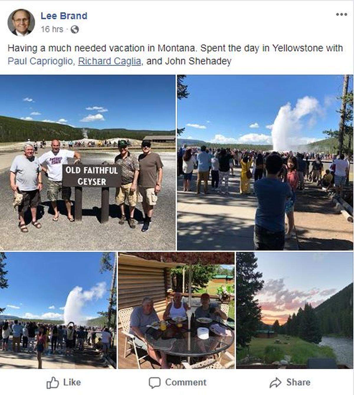 Fresno Mayor Lee Brand posted to Facebook on Thursday that he and District 4 Councilman Paul Caprioglio were on vacation with two local developers who frequently do business with the city.