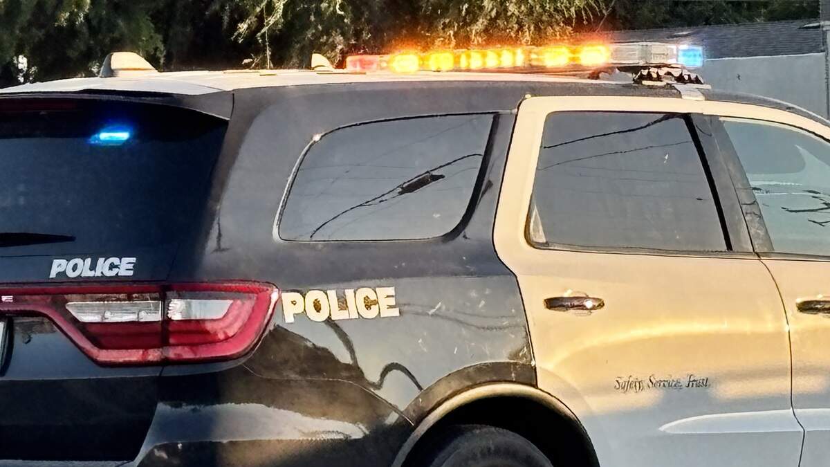 Fresno Police squad vehicle