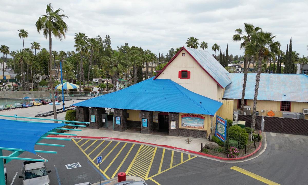 Blackbeard’s Family Entertainment Center is seen Thursday, April 17, 2025 in Fresno. The Ruelas family has purchased the popular business with plans to create a new soccer stadium as well as improve the existing Blackbeard’s business.