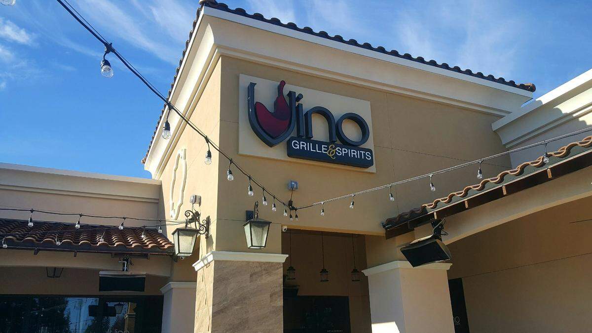 Vino Grille & Spirits is in its latest home in northeast Fresno in this McClatchy file photo.