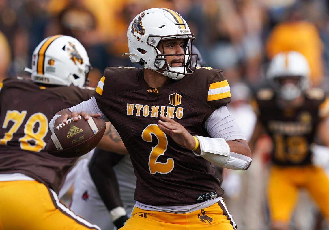 Wyoming quarterback Sean Chambers, a Kerman High grad, led the Cowboys to their best start to a season since 1996, winning the first four games in a row.