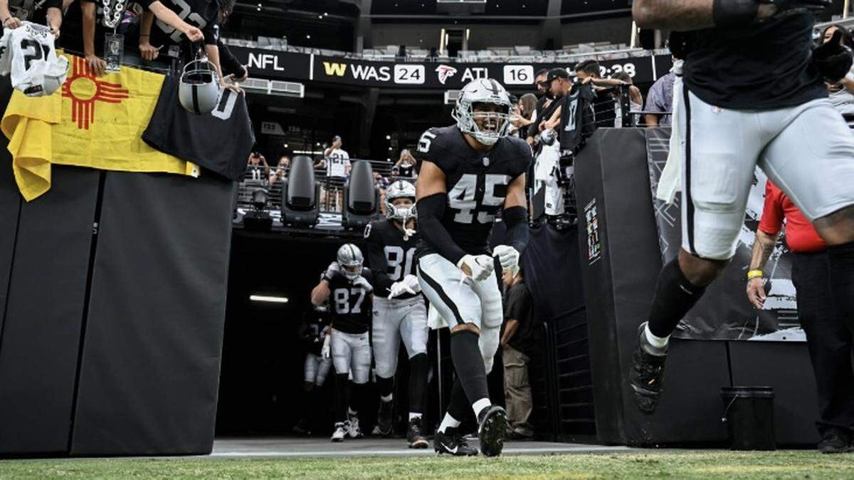The Las Vegas Raiders take on the Chicago Bears on Sunday, Oct. 22, 2023 that will be shown on FOX.