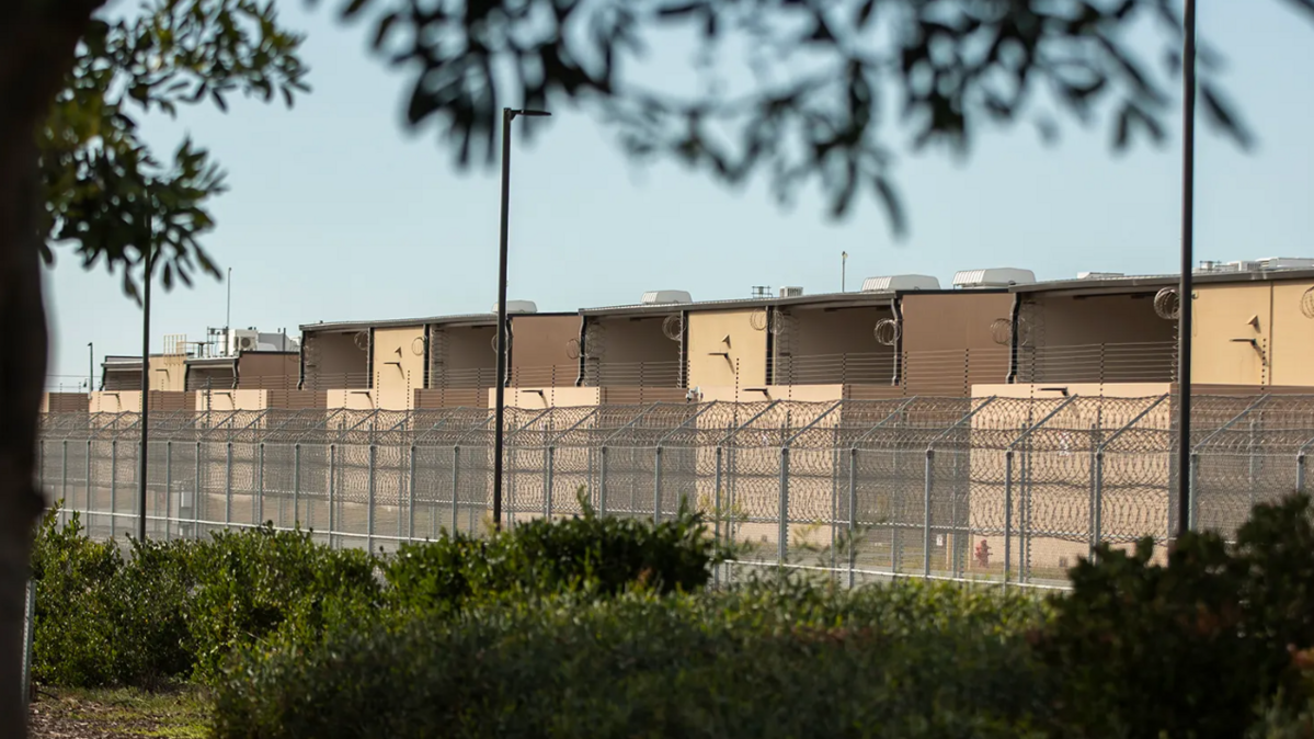 The Otay Mesa Detention Center in San Diego on Feb. 20, 2026.